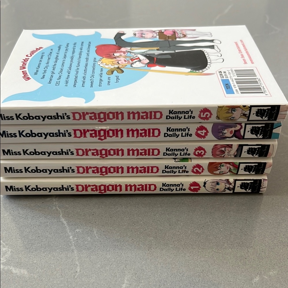 Miss Kobayashi's Dragon Maid Manga Set